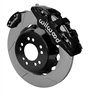 AERO4 Big Brake Rear Brake Kit w/ MC4 Parking Brake Currie Pro-Tour Unit Bearing Flange - image 1