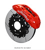 TX6R Truck Front Brake Kit for 2004-2008 Ford F-150 with Black Finish Calipers - image 1