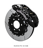 TX6R Truck Front Brake Kit for 2004-2008 Ford F-150 with Black Finish Calipers - image 1
