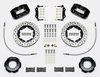 DynaPro Front Big Brake Kit (Hat) 1961-1967 Jaguar XKE, 1968  Jaguar XKE Series 1 - Drilled and Slotted Rotors - image 2