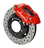 DynaPro Front Big Brake Kit (Hat) 1961-1967 Jaguar XKE, 1968  Jaguar XKE Series 1 - Drilled and Slotted Rotors - image 1