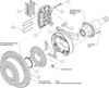 140-15601-D Forged Dynapro Low-Profile Dust Seal Rear Parking Brake Kit - image 3