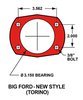 140-15602 Forged Dynapro Low-Profile Dust Seal Rear Parking Brake Kit - image 4