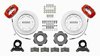 Forged Dynalite Big Brake Front Hat Kit 1967-1976 Triumph TR4, TR250, TR6 - image 2