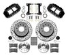 Superlite 6R Big Brake Front Brake Kit 1963-87 Chevy C10/C15 Pickup Truck, Drilled/Slotted Rotors [Black Powder-Coated Calipers] - image 2