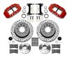 Superlite 6R Big Brake Front Brake Kit 1963-87 Chevy C10/C15 Pickup Truck, Drilled/Slotted Rotors [Red Powder-Coated Calipers] - image 2