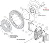 140-16005 Forged Superlite 6R Big Brake Lug Drive Front Brake Kit (Race) - image 3