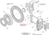 140-16093 Forged Narrow Superlite 6R Big Brake Front Brake Kit (Race) - image 3