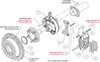 140-16407-D Forged Dynalite Rear Parking Brake Kit - image 3