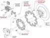 140-16431 GP200 Left Front Sprint Brake Kit - image 3
