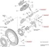 140-16496 Forged Narrow Superlite 6R Big Brake Front Brake Kit (Hub) - image 3