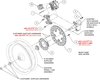140-16558-D Dynalite Single Floater Front Drag Brake Kit - image 3
