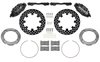 16626-D UTV6 Front Brake Kit Fits Select Honda Talon 1000R, 1000X, 1000X-4 [Black 6-Piston Calipers w/Black Drilled Rotors] - image 2