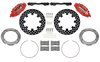 16626-DR UTV6 Front Brake Kit Fits Select Honda Talon 1000R, 1000X, 1000X-4 [Red 6-Piston Calipers w/Black Drilled Rotors] - image 2
