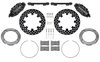 16627-D UTV4 Rear Brake Kit fits Select Honda Talon 1000R, 1000X, 1000X-4 [Black 4-Piston Calipers w/Black Drilled Rotors] - image 2