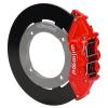 16627-R UTV4 Rear Brake Kit fits Select Honda Talon 1000R, 1000X, 1000X-4 [Red 4-Piston Calipers w/Black Solid Rotors] - image 1