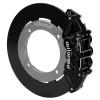 16627 UTV4 Rear Brake Kit fits Select Honda Talon 1000R, 1000X, 1000X-4 [Black 4-Piston Calipers w/Black Solid Rotors] - image 1