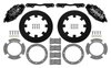 16628 UTV6 Front Brake Kit fits Select Can-Am Maverick X3 [Black 6-Piston Calipers w/ Black Solid Rotors] - image 2