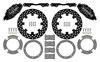 16629-D UTV4 Rear Brake Kit fits Select Can-Am Maverick X3 [Black 4-Piston Calipers w/ Black Drilled Rotors] - image 2