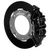 16629 UTV4 Rear Brake Kit fits Select Can-Am Maverick X3 [Black 4-Piston Calipers w/ Black Solid Rotors]