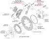 140-16632-DR UTV6 Front Brake Kit - image 3
