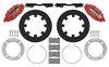 16632-R UTV6 Front Brake Kit fits Select Polaris RZR XP 1000, XP 4 1000, RS1 [Red 6-Piston Calipers w/ Black Solid Rotors] - image 2