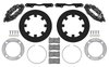 16632 UTV6 Front Brake Kit fits Select Polaris RZR XP 1000, XP 4 1000, RS1 [Black 6-Piston Calipers w/ Black Solid Rotors] - image 2