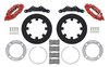 16633-R UTV6 Rear Brake Kit fits Select Polaris RZR XP 1000, XP 4 1000, RS1 [Red 6-Piston Calipers w/ Black Solid Rotors] - image 2
