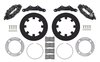 16633 UTV6 Rear Brake Kit fits Select Polaris RZR XP 1000, XP 4 1000, RS1 [Black 6-Piston Calipers w/ Black Solid Rotors] - image 2