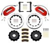 TX6R Big Brake Front Brake Kit Fits Select RAM 1500 Trucks w/6 Lug Wheels 2WD/4WD [Red] - image 2