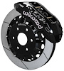 TX6R Big Brake Front Brake Kit Fits Select Ram 1500 Trucks w/6 Lug Wheels 2WD/4WD [Black] - image 1