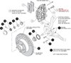 140-16799-BK D11 Front Replacement Caliper Kit - image 3