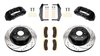 TX4R Big Rear Brake Kit for 1999-2018 GM Trucks, SUVs (Black Calipers w/Drilled, Slotted Rotors) - image 2