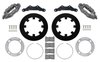 17045 UTV6 Rear Brake Kit (Race) fits Select Polaris RZR XP 1000, XP 4 1000, RS1 [Anodized 6-Pist. Calipers, Blk. Solid Rotors] - image 2