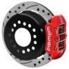 140-17120-DR Forged Dynapro Low-Profile Rear Parking Brake Kit for Select 1978-1988 GM Cars w/7.625 in. Rear Axle (Red) - image 1