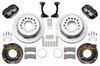 140-17120 Forged Dynapro Low-Profile Rear Parking Brake Kit for Select 1978-1988 GM Cars w/7.625 in. Rear Axle (Black) - image 2