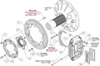 140-17141 Forged Superlite 4 Radial Sprint Inboard Rear Brake Kit - image 3