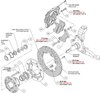 140-17321-D Forged Dynapro 6 Big Brake Front Brake Kit (Hub) - image 3