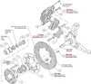 140-17321-R Forged Dynapro 6 Big Brake Front Brake Kit (Hub) - image 3