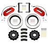 140-17389-R Tactical Xtreme TX6R Six-Piston 16 in. Front Big Brake Kit Fits Select RAM 1500 TRX [Red] - image 1
