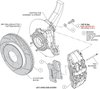 140-17512 AERO6-DM Direct-Mount Truck Front Brake Kit - image 3