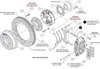 140-17542-R Forged Narrow Superlite 4R Big Brake Rear Parking Brake Kit - image 3