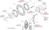 140-17597 UTV6 Rear Brake Kit (Race)