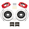 140-17671-DR SLC56 Front Brake Kit for 2005-2013 Chevrolet Corvette [Red Powder-Coated Calipers] - image 1