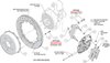 140-18074 Forged Narrow Superlite 4R Big Brake Rear Brake Kit For OE Parking Brake - image 3