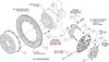 140-18076 Forged Narrow Superlite 4R Big Brake Rear Brake Kit For OE Parking Brake - image 3