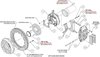 140-18151-R Forged Narrow Superlite 4R Big Brake Rear Parking Brake Kit - image 3