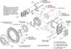 140-18152-D Forged Narrow Superlite 4R Big Brake Rear Electronic Parking Brake Kit - image 3