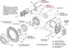 140-18152 Forged Narrow Superlite 4R Big Brake Rear Electronic Parking Brake Kit - image 3