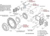 140-18161-R Forged Narrow Superlite 4R Big Brake Rear Electronic Parking Brake Kit - image 3